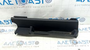 Right passenger seat runner trim for Ford C-max MK2 13-18, black, with plug