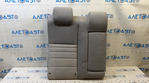 Right rear seat backrest Toyota Camry v55 15-17 usa gray cloth, with armrest, needs cleaning, tear