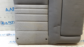 Right rear seat backrest Toyota Camry v55 15-17 usa gray cloth, with armrest, needs cleaning, tear