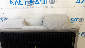 Right rear seat backrest Toyota Camry v55 15-17 usa gray cloth, with armrest, needs cleaning, tear