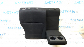 Subaru Outback 15-16 right rear seat back, black fabric, with armrest