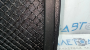 Audi A4 B8 08-16 rear passenger seat trim, black, scratches