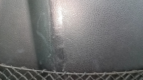 Rear driver's seat cover for Audi A4 B8 08-16, black, scratches, needs cleaning