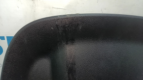 Rear driver's seat cover for Audi A4 B8 08-16, black, scratches, needs cleaning