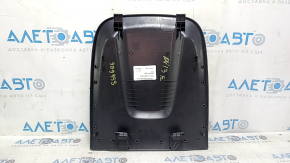 Rear driver's seat cover for Audi A4 B8 08-16, black, scratches, needs cleaning