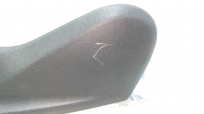 Driver's seat control trim for Audi A4 B8 08-16, black, scratches