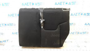 Jeep Renegade 15-20 rear seat backrest, 2nd row, left, black, with belt, for cleaning