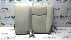 Left rear seat backrest for Nissan Leaf 13-17, black fabric, with belt, dents