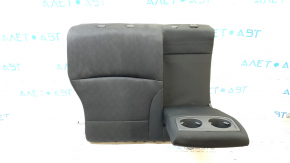Subaru Legacy 15-16 right rear seat back, black fabric, with armrest, tear