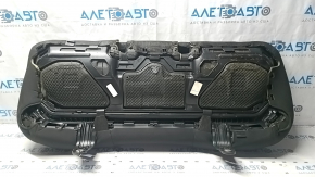 1993 Dodge Dart SXT 13-16 Black Rear Seat Cushion with Perforated Fabric Inserts