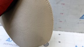 Left rear seat headrest for Subaru Outback 2015-2019, fabric, black, dry-cleanable