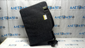 Right rear seat backrest for Ford Fusion mk5 13-16, black fabric, white stitching, dry cleanable, cracked