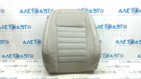 Ford C-max MK2 13-18 passenger seat back trim, grey leather, heated, wire cut