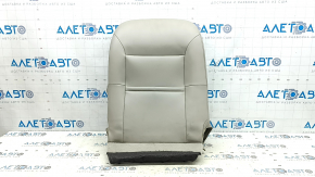 Ford C-max MK2 13-18 passenger seat back trim, grey leather, heated, wire cut
