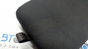 Rear seat back armrest for Ford Fusion mk5 13-16, black cloth, dry cleanable