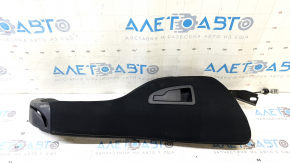 Right side trim for rear seats, Subaru Outback 15-19, black cloth, minor scratches