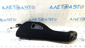 Left side trim for rear seats, Subaru Outback 15-19, black cloth, minor scratches