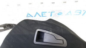 Left side trim for rear seats, Subaru Outback 15-19, black cloth, minor scratches