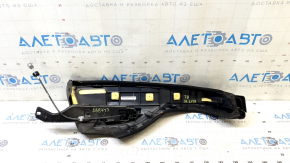 Left side trim for rear seats, Subaru Outback 15-19, black cloth, minor scratches