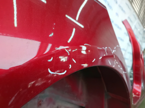 Quarter wing rear right Lincoln MKZ 13-20 red, on the body, dented, bumps