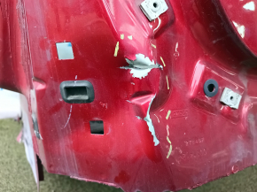 Quarter wing rear right Lincoln MKZ 13-20 red, on the body, dented, bumps