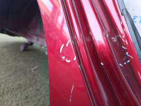 Quarter wing rear right Lincoln MKZ 13-20 red, on the body, dented, bumps
