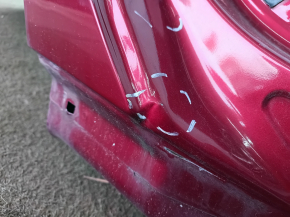 Quarter wing rear right Lincoln MKZ 13-20 red, on the body, dented, bumps