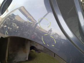 Subaru Outback 15-19 rear right quarter panel on the body, graphite, rusty, bumps