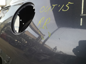 Subaru Outback 15-19 rear right quarter panel on the body, graphite, rusty, bumps