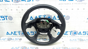 Ford C-max MK2 13-18 steering wheel, black leather, worn
