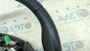 Ford C-max MK2 13-18 steering wheel, black leather, worn