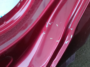 Quarter wing rear left Lincoln MKZ 13-20 red, on the body, dented, bumps