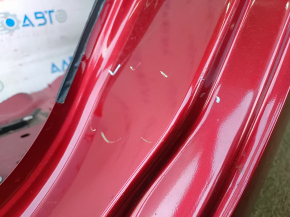Quarter wing rear left Lincoln MKZ 13-20 red, on the body, dented, bumps