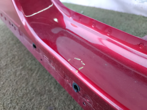 Quarter wing rear left Lincoln MKZ 13-20 red, on the body, dented, bumps