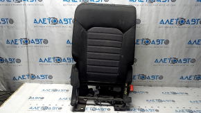 Right rear seat backrest for Ford Edge 15-24, black cloth, dry cleanable