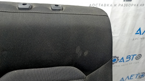 Right rear seat backrest for Ford Edge 15-24, black cloth, dry cleanable