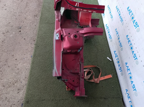 Front right quarter Lincoln MKZ 13-16 red, on the body