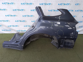 Subaru Outback 15-19 rear left quarter panel on the body, graphite, rusty, dents