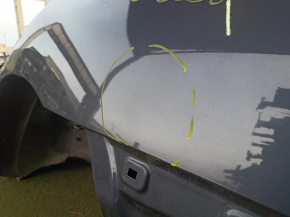 Subaru Outback 15-19 rear left quarter panel on the body, graphite, rusty, dents