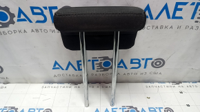 Ford Edge 15-24 rear center headrest, black cloth, dry cleanable
