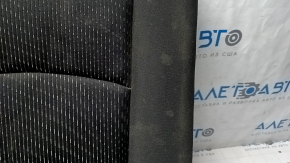 Left rear seat backrest, 3rd row, Dodge Journey 11-19, black cloth, with headrest, dry cleanable