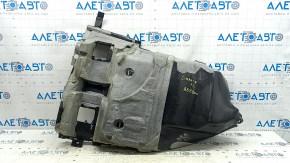 Front left floor covering Ford C-max MK2 13-18 black, dry clean, torn