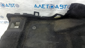 Front left floor covering Ford C-max MK2 13-18 black, dry clean, torn