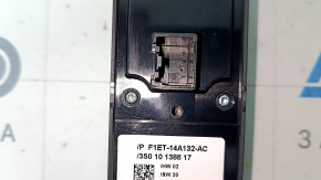 Front left window lift control Ford C-max MK2 13-18 black with chrome, 4 automatic