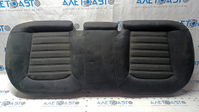 Ford Fusion mk5 13-16 rear seat cushion, black fabric, white stitching, dry-cleanable