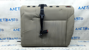 Left rear seat backrest for Ford Focus mk3 15-18, gray fabric, with belt, dented