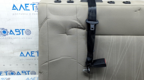 Left rear seat backrest for Ford Focus mk3 15-18, gray fabric, with belt, dented