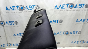 Right rear seat backrest for Ford Fusion mk5 13-16, black fabric, white stitching, dry clean, faded