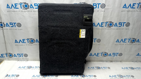 Right rear seat backrest for Ford Fusion mk5 13-16, black fabric, white stitching, dry clean, faded