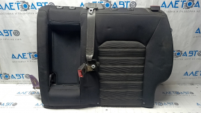 Left rear seat backrest for Ford Fusion mk5 13-16, black fabric, white stitching, with belt and latch, dry cleanable, faded